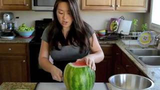 How to Pick a Good Watermelon and How to Cut It Up [upl. by Hazen]