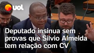 Silvio Almeida rebate insinuação sobre relação com CV Vou tomar providências cabíveis [upl. by Berga]