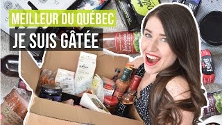 ÊTRE GÂTÉE  DÉCOUVERTE ALIMENTS BIO QUÉBEC  Achat local amp favoris nourriture bleuets  fromage [upl. by Granny]