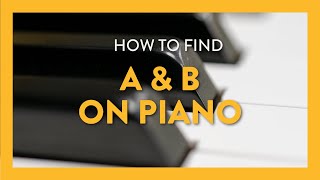 Finding A amp B on the Piano  Hoffman Academy Piano Lesson 11 [upl. by Tiffanle55]