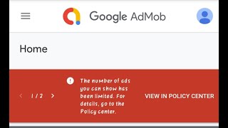 How to avoid Ads limit on your admob account [upl. by Bow]