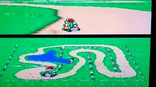 Super Mario Kart  Donut Plains 2  12694  nonnbt  WR [upl. by Siroled]