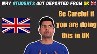 Student got Deported from UK with 10 Year BAN  Indian Students in England [upl. by Hullda]