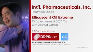 Efficascent Oil Extreme TV Ad 2024 15s with Joshua Garcia CC [upl. by Harbird]