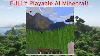 You Can Play MINECRAFT Generated Fully Using AI Now [upl. by Nirat]