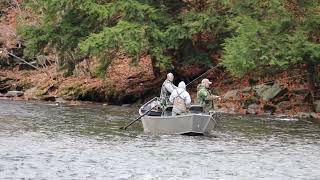 Salmon fishing late in the season The video was filmed at salmon River NY [upl. by Marella]