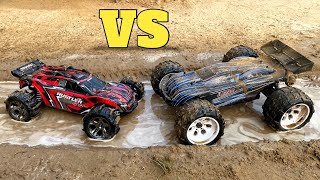 Traxxas Rustler 4x4 vs JLB CHEETAH RC CAR  High Speed RC Car  RC CARS [upl. by Lossa251]