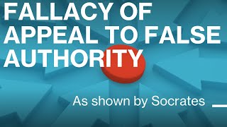 Socrates Explains the Fallacy of False Authority [upl. by Yllaw]