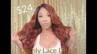 Affordable Lace Front Wigs Sensationnel Dashly Lace Unit 4  Ebonylinecom [upl. by Anelahs]