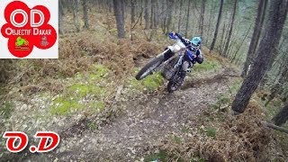 Sortie 83 Enduro Bourgogne Roulant Cailloux et Grimpette GoPro Hero 3 Black 250TE450WRF [upl. by Aihcropal395]