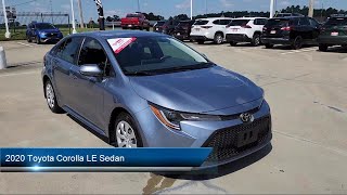 2020 Toyota Corolla LE Sedan Shreveport Mt Pleasant Longview Tyler Hot Springs [upl. by Evante294]