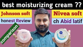 best moisturizing cream in Pakistan  nivea soft moisturizing cream  Johnson soft moisturizer [upl. by Iot]