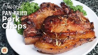 PAN FRIED PORK CHOPS that you will love more  Tender amp Juicy [upl. by Anaerb177]