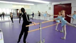 Ballet Class with Trockadero Star Dancer Raffaele Morra Part1 [upl. by Lindley650]