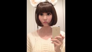 Alodia tries out Necomimi  Brainwave Cat Ears [upl. by Anned]