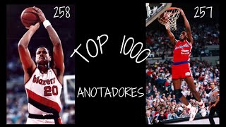 99 BasketquotBlockquot 1000 Máximos Anotadores NBA Danny Manning y Maurice Lucas [upl. by Raffaello]