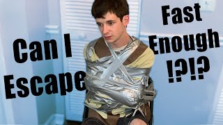 Duct Tape Escape RACE  Andrew vs Logan 😡 [upl. by Courtney259]