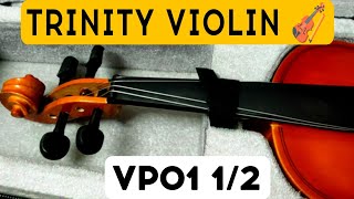 New TRINITY VIOLIN VP01 UNBOXING VIOLIN REVIEW VP01 12 [upl. by Andrej478]