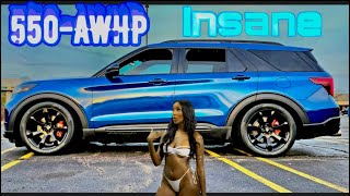 2020 FORD EXPLORER ST vs THE WORLD amp RIDE ALONG  MONTAGE [upl. by Elletnahc]