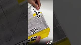 PP Thermostone Glue Sack  25kg  PP Packaging by Türkkraft® [upl. by Pierpont72]