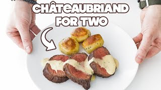 Classic French Châteaubriand Recipe for Two [upl. by Nnylirak]