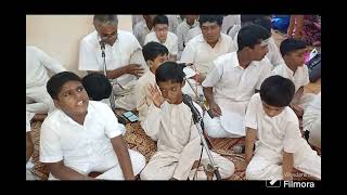 Balvikas Students Participation in  quot99 quot Sai Bhajan songs singing event at Kovaipudur Sai Samithi [upl. by Gaige414]