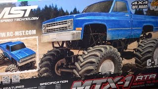 MST MTX1 Monstertruck Review and Testdrive [upl. by Alister307]