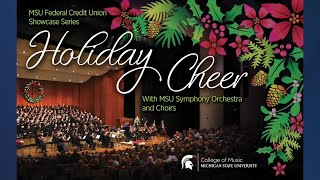 Holiday Cheer concert at Wharton Center helps kick off holiday season [upl. by Aiker]