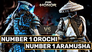 NUMBER 1 RANKED ARAMUSHA VS NUMBER 1 RANKED OROCHI [upl. by Hutchins]