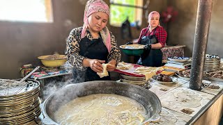 Kazakh cooks HORSE meat  BESHPARMAQ Delicious  Traditional Kazakh Foods [upl. by Dominic]