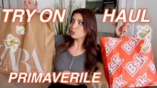 TRY ON HAUL SENZA AVER PROVATO ZARA amp BERSHKA 💸 MelissaTani [upl. by Jorin351]