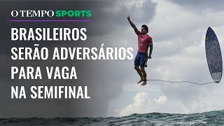 Surfe Medina e Chumbinho vão se enfrentar por vaga na semifinal nos Jogos Olímpicos de Paris2024 [upl. by Llehsem]