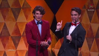 Aristemo en Premios TVyNovelas 2019 [upl. by Ayr]