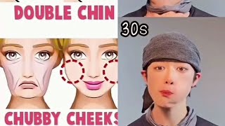 5 types of face exercise  5 face wrinkles removal exercises faceexercise youtubeshorts shorts [upl. by Anilehs]