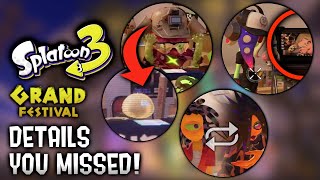 Grand Festival DETAILS amp Secrets You MISSED  Splatoon 3 [upl. by Darryl]