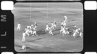 16mm Film  Chula Vista CA Hilltop High School Football  11101966 vs Chula Vista [upl. by Stiegler]