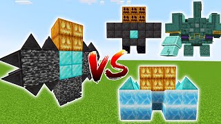 Ferrous Wroughtnaut VS All Minecraft BOSSESS [upl. by Evelinn547]