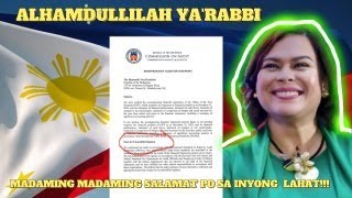 SAMBAYANANG PILIPINO NAGBUBUNYI VP SARA DUTERTES CONFIDENTIAL FUND IS CLEAN  COA [upl. by Aldric]