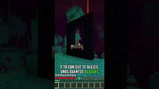 Como PRENDER un portal al NETHER Sin Encendedor ✅ shorts minecraftbedrock [upl. by Emiatej268]