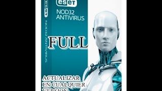 Activar Licencia del Antivirus ESET NOD 32 en Windows 7 8 81 10 [upl. by Courtland216]