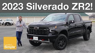 2023 Chevy Silverado 1500 ZR2  The Best Full Size Off Roader [upl. by Chemosh]