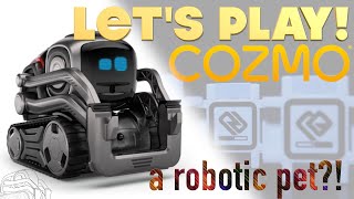 LETS PLAY with Ankis liquid metal COZMO  REVIEW amp SETUP [upl. by Ynohtnaed]