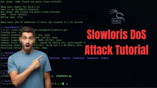 Slowloris DoS Attack Tutorial for Beginners  Kali Linux 2024 [upl. by Anita]