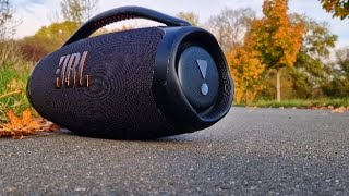 JBL Boombox 3 Outdoor bass test 100 [upl. by Yelahs]