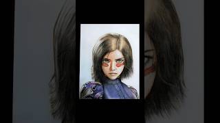 battle angel alita drawing [upl. by Shiverick]