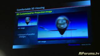 Panasonic PTAT5000 PTAE7000 3D Projector preview in Hollywood [upl. by Namhcan562]