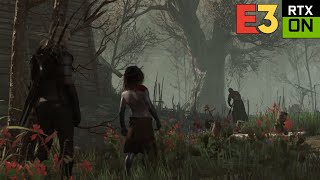 Heavily Modded E3Like Swamp Gameplay Video  NextGen Witcher 3 With RTX On Graphics [upl. by Harshman595]