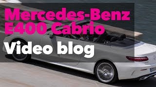 Why the 2017 E400 Cabriolet is a REAL Mercedes [upl. by Obel]