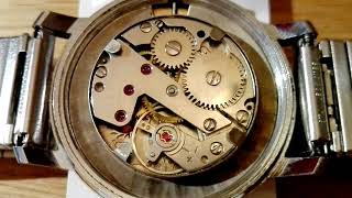 EWECO incabloc 15 RUBIS watch with FE 23360 france ebauche movement by MAX BRAILOWSKY [upl. by Atteram474]