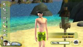 The Sims 2 Castaway PSP Part 7 [upl. by Ymmik]